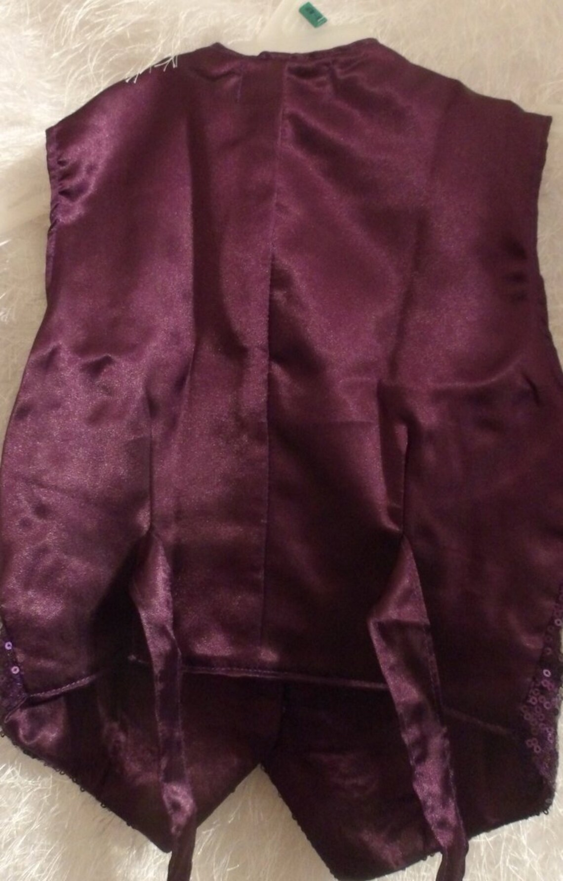 Saddleseat Vest New Purple or Black Sequin Child/girls Size 4 Etsy