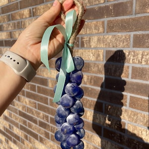 Handmade Grape Cluster XL size Soap – Realistic Fruit Soap with Juicy Grape Scent – Vegan Gift for Her – Unique Bath Decor