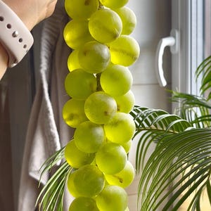 Handmade Grape Cluster XL size Soap – Realistic Fruit Soap with Juicy Grape Scent – Vegan Gift for Her – Unique Bath Decor