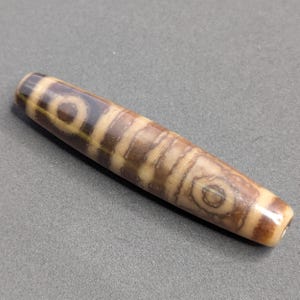 Seltene Pattern 4 Augen Tibet Achat Dzi Bead Amulett