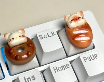 スパロウキーキャップ、アーティザンバードキーキャップ、かわいい