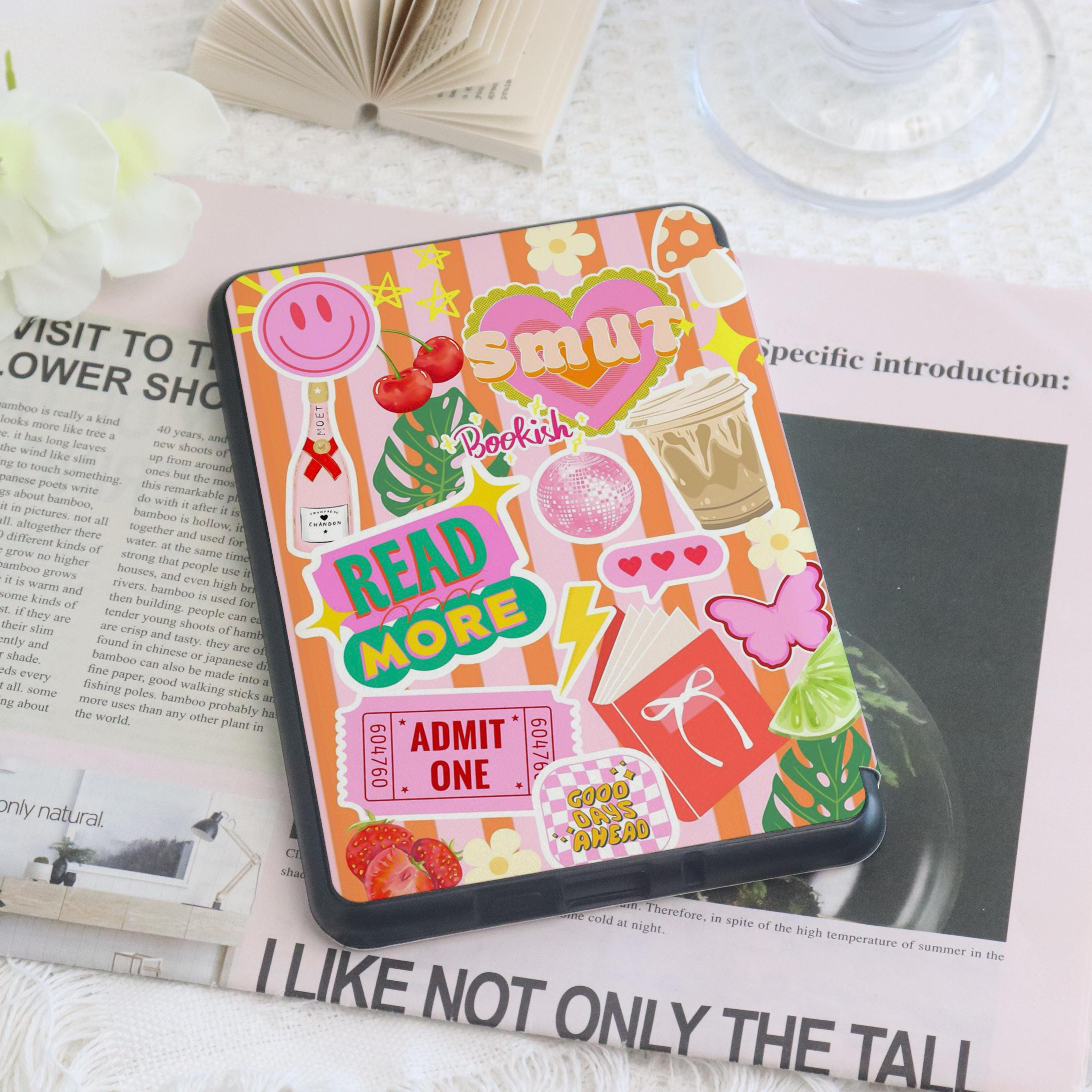 Colorful Collage Kindle Custom Case With Hand Strap for Paperwhite 1/2 ...