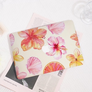 Coque MacBook Blooming Flowers, coque de protection rigide personnalisée pour ordinateur portable pour Macbook Air 13/11/15, coque Macbook Pro 13/14/15/16, housse pour ordinateur portable