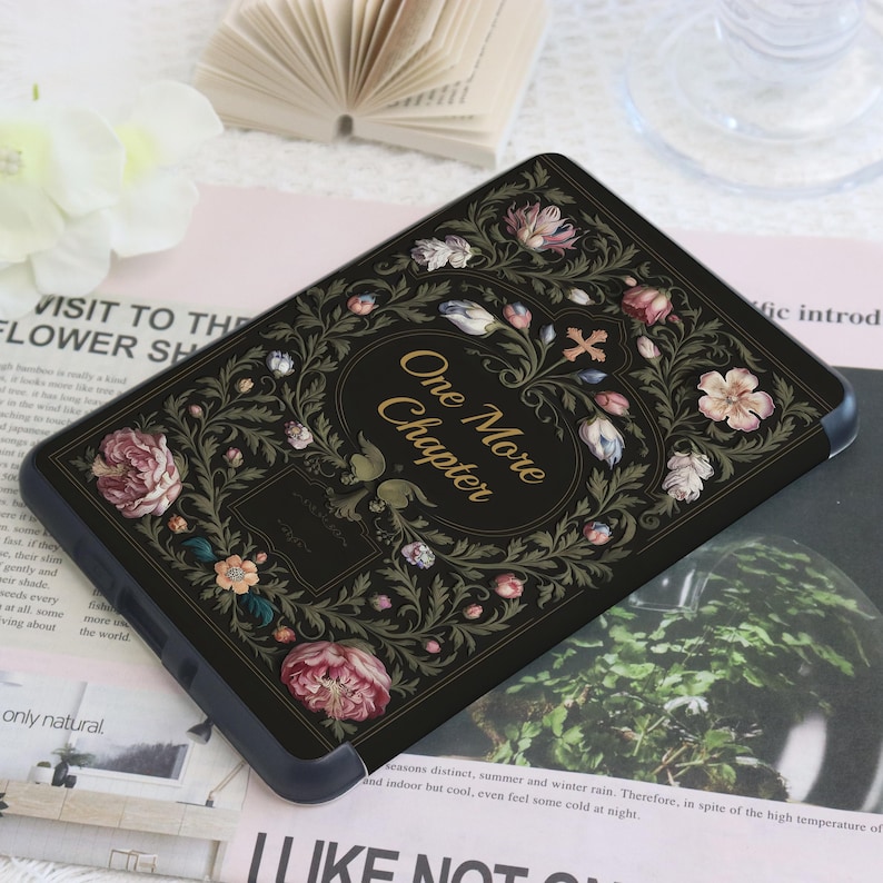 Spell Book Kindle & Kobo Case with Hand Strap E-Reader Cover for 2024 New Kindle Paperwhite 12th Gen Kindle Kobo Clara Case Bookish Gift image 10