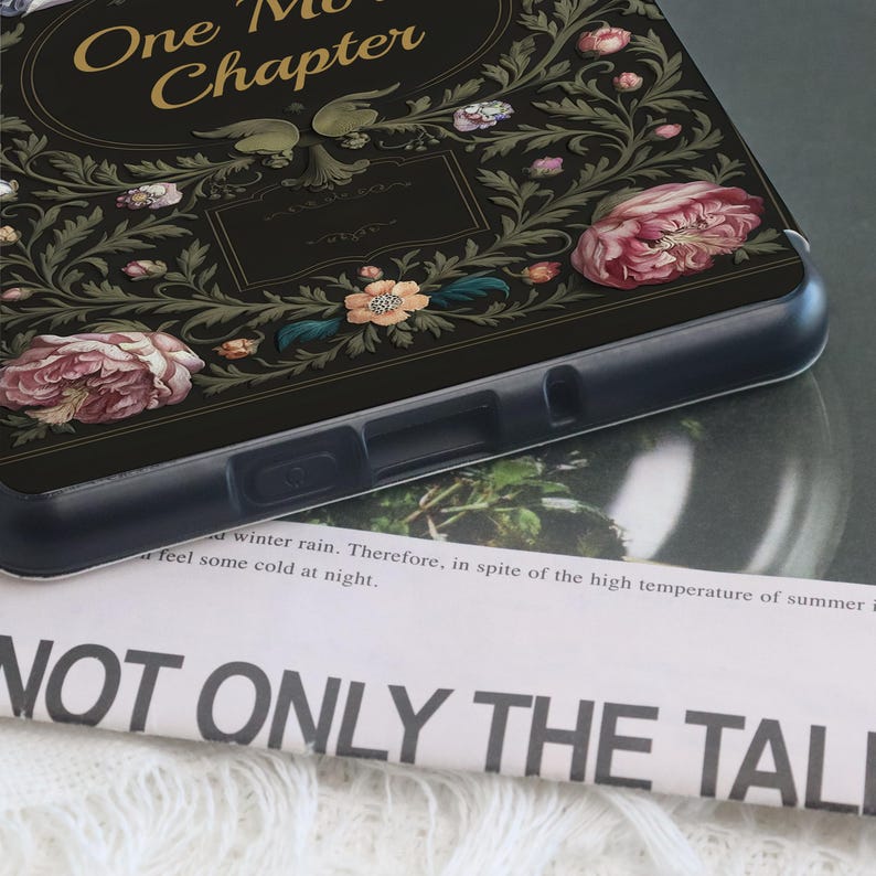 Spell Book Kindle & Kobo Case with Hand Strap E-Reader Cover for 2024 New Kindle Paperwhite 12th Gen Kindle Kobo Clara Case Bookish Gift image 2