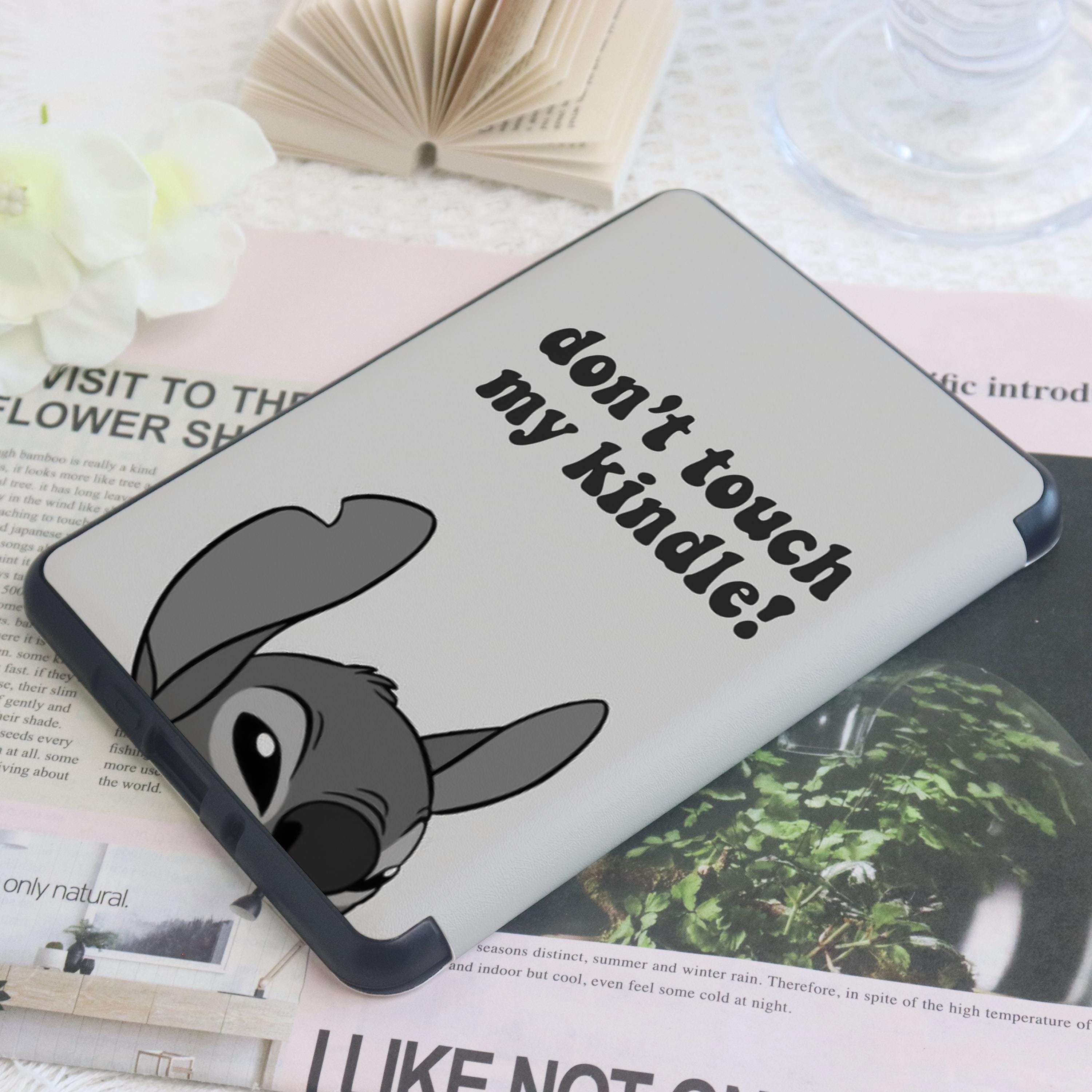 Cute Stitch Kindle Custom Case With Hand Strap for Paperwhite 1/2/4 ...