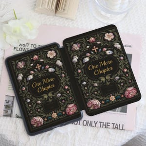 Spell Book Kindle & Kobo Case with Hand Strap E-Reader Cover for 2024 New Kindle Paperwhite 12th Gen Kindle Kobo Clara Case Bookish Gift image 3