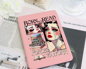 Book Club Kindle Case Custom For Paperwhite 1/2/3/4 With Auto Wake/Sleep, Kindle 2022 2024, Kindle Paperwhite Cover, Gift for Book Lovers