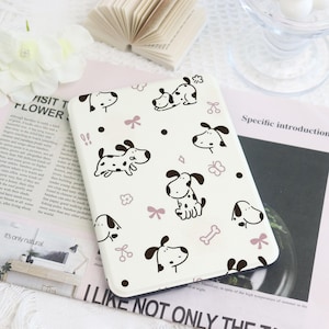 Niedliche Hunde Party Alle neuen Kindle Custom Case mit Handschlaufe für Paperwhite 1/2/4, Kindle 2022, Kindle 10