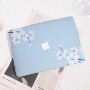 Coque MacBook Art rétro fleurie, coque de protection rigide personnalisée pour ordinateur portable pour Macbook Air 13/11/15 Macbook Pro 13/14/15/16, housse pour ordinateur portable