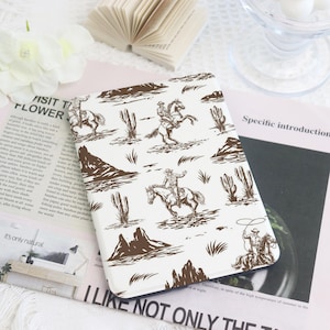 Desert Cowboy Kindle Custom Hülle mit Handschlaufe für Paperwhite 1/2/3/4, Kindle 2022, Kindle 10
