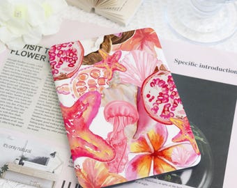 Etui Romantic Art Red Kindle na Paperwhite 1/2/3/4 z automatycznym wybudzaniem/uśpieniem, Kindle 2022 2024, Kindle Paperwhite Cover, Kindle Cover