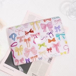 Coque MacBook Colors Bows, coque de protection rigide personnalisée pour ordinateur portable pour Macbook Air 13/11/15, housse Macbook Pro 13/14/15/16, housse pour ordinateur portable