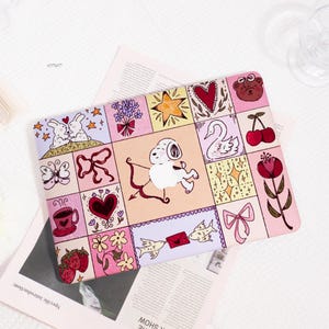 Cute Patchwork Dog MacBook Case,Apple Laptop Sleeve,Protective Laptop Cover,MacBook Air 13/15,MacBook Pro 13/14/15/16, 2024 MacBook Case