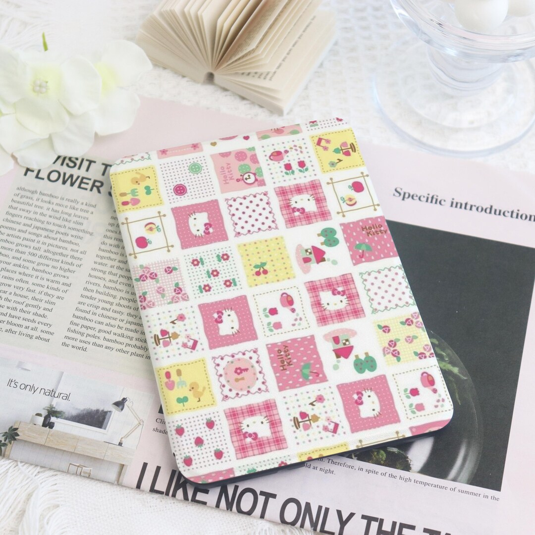 Cute Sanrio Kindle Custom Case With Hand Strap for Paperwhite 1/2/3/4 ...