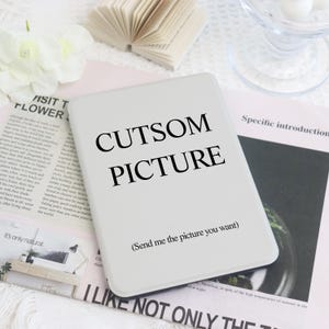 Ihr Foto Individuelle Kindle Hülle für Paperwhite 1/2/3/4 mit Auto Wake/Sleep, Kindle 2022 2024, Kindle Paperwhite Hülle, Geschenk für Sie
