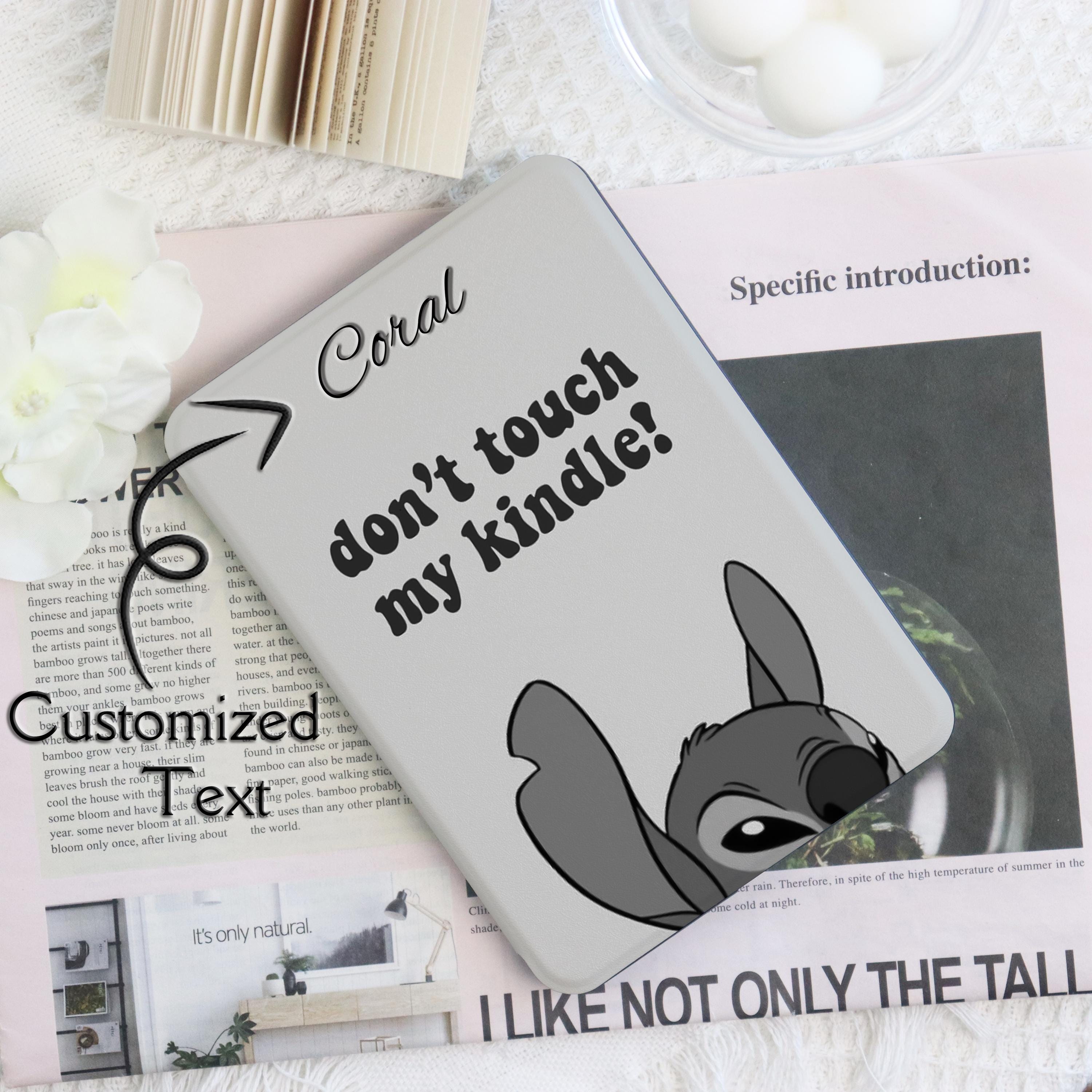 Cute Stitch Kindle Custom Case With Hand Strap for Paperwhite 1/2/4 ...
