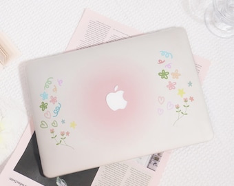 Special Cure Pink Gradient MacBook Air Case,Hard Laptop Cover,Protective Case for MacBook Air 11/13/15,MacBook Pro 13/14/15/16,Laptop Sleeve