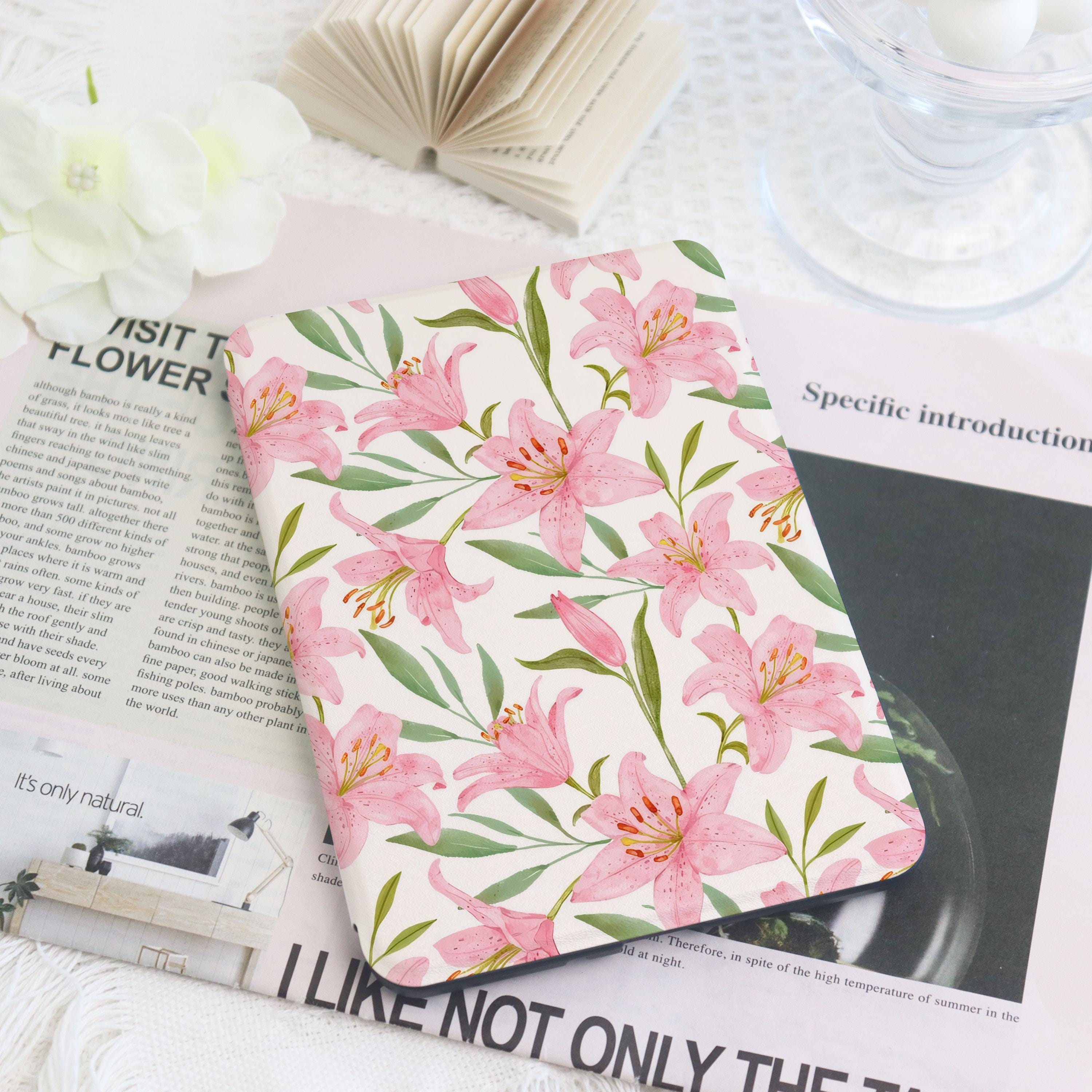 Cute Cherry All New Kindle 12th 2024 Strap Case Kindle Colorsoft Paperwhite 11th 6.8 Kindle Oasis Cover Gift Kobo Clara Auto Wake/sleep - UK - View #4