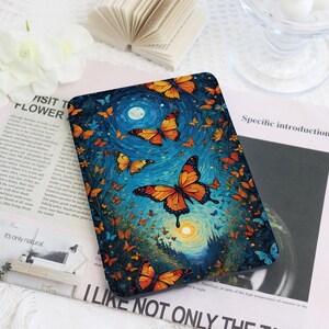 Butterflies All New Kindle Case Custom For Paperwhite 1/2/3/4 With Auto Wake/Sleep, Kindle 2022 2024, Kindle Paperwhite Cover, Gift for Her