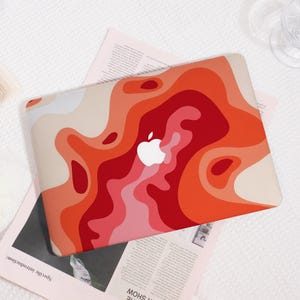 Art Wave Stripes MacBook Case, Apple Laptop Sleeve, Protective Laptop Cover, MacBook Air 13/15, MacBook Pro 13/14/15/16, 2024 MacBook Case