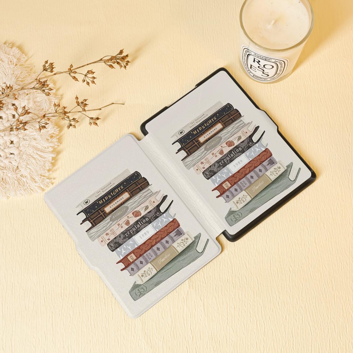 Eras Books Ladder Painting Kindle Case For Kindle 11 Paperwhite 1/2/3/4 Kindle 2019/2022 Kindle Paperwhite 6.8&quot; 6&quot; 10th 11th Generation