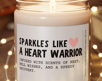 Heart Surgery Gift Survivor Heart Warrior  Post Surgery Gifts Pacemaker Open Heart Surgery Patient Get Well Soon Recovery Support Friend