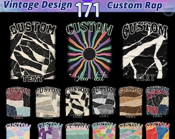 Plantilla de camiseta de rap retro de los 90: Plantilla de Canva con diseño personalizado y editable