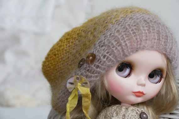 Adorable Doll Sweater for 12/'/' Dolls Accessory for Blythe//Licca//Azone Orange