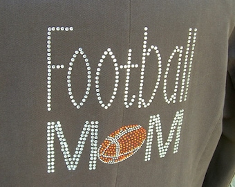 Football Mom Embellished Jacket