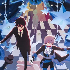 Kuroshit Black Chess Print Poster | Anime Art