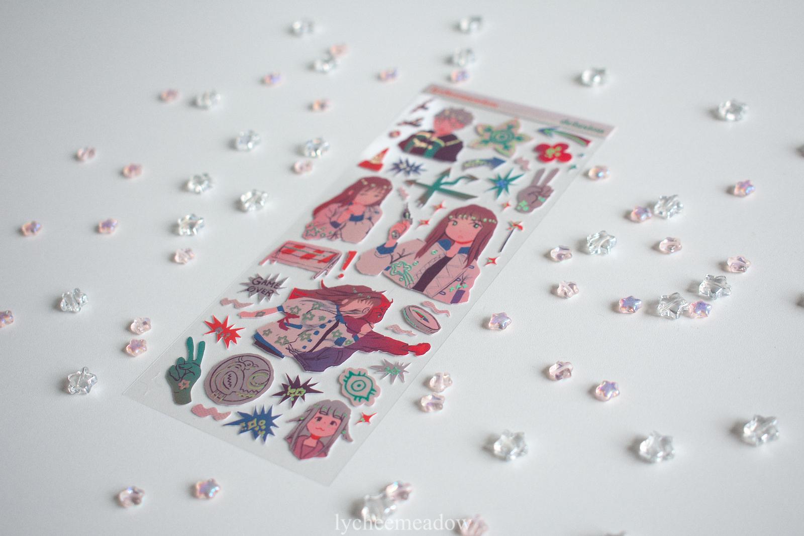 Delusion Graphics Sticker Heaven Delusion Kiruko/maru Shiny Holographic Sticker Sheet ...