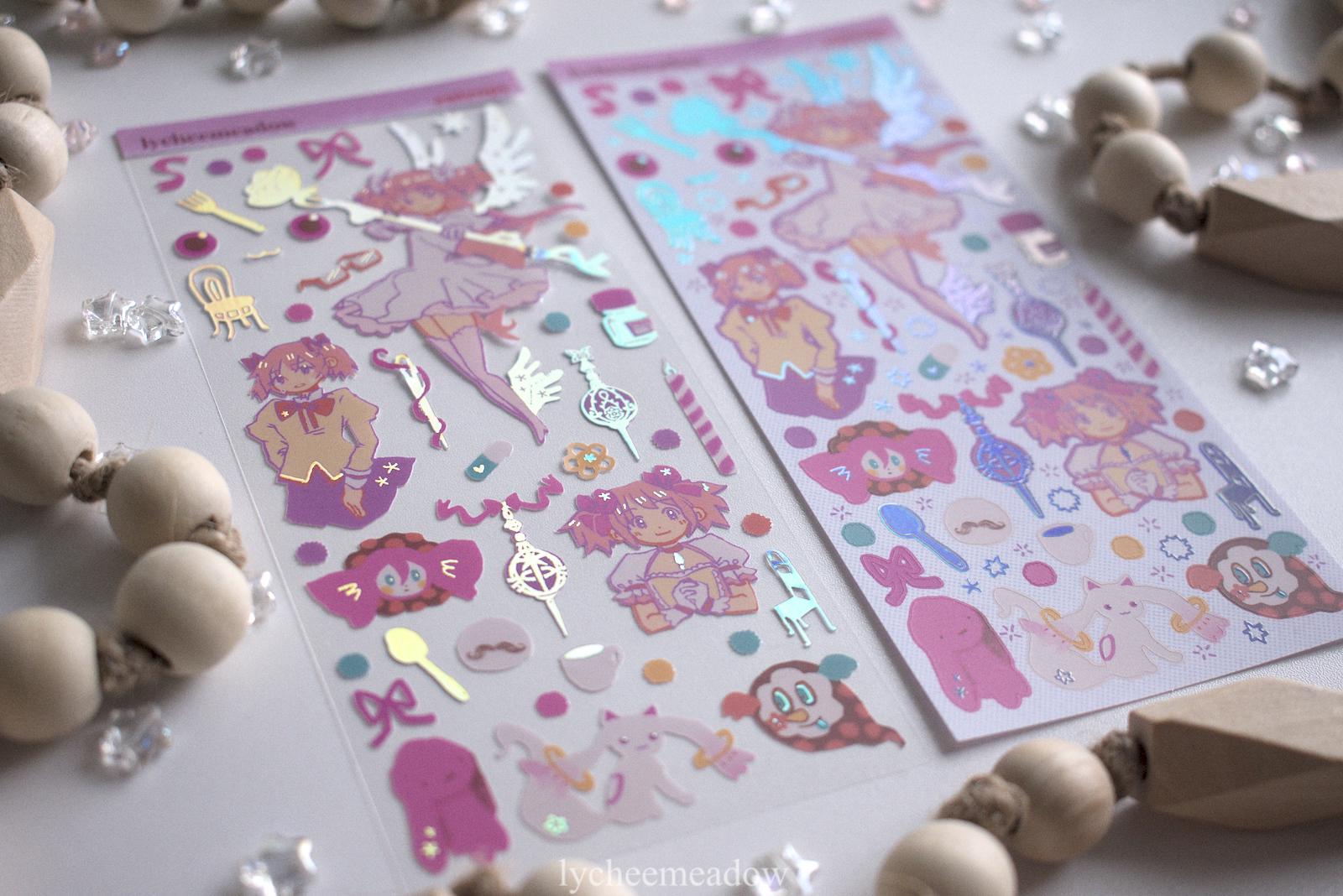 Pmmm Stickers Holographic Deco Sticker Sheet Vol. 2 | PMMM, Dorohedoro, Shinsekai ...