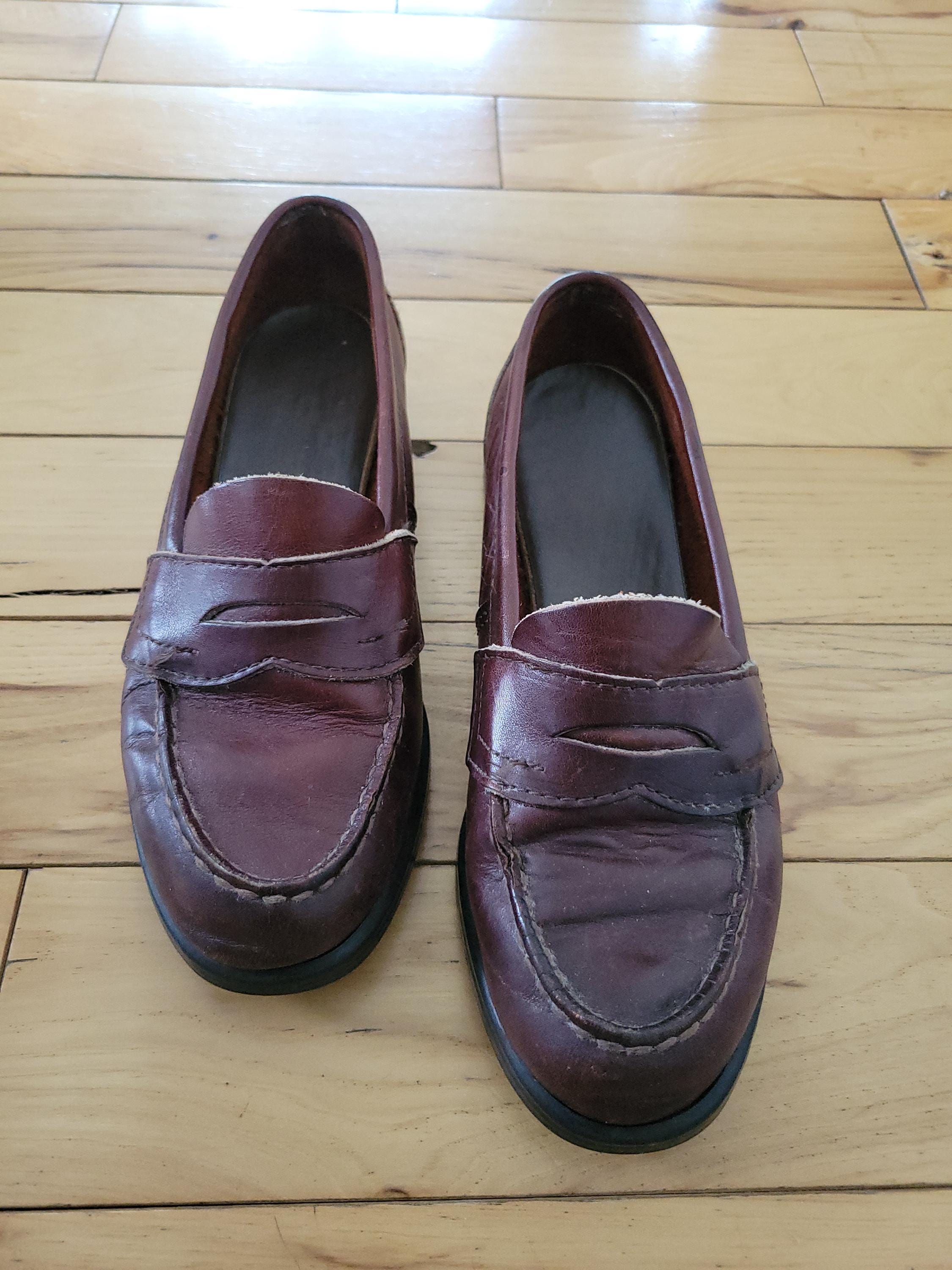 G.h. Bass & Co. Mens Dennis Oxfords Shoes Black Leather Lace Up size 7.5M G.H. Bass & Co. Orange Oxfords for Men | Mercari main image 2