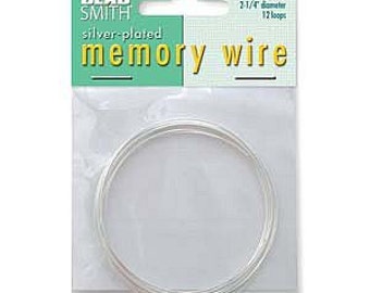 Beadsmith, Memory Wire, 2.25", 12 loops