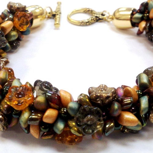 Kumihimo PATTERN 4 Color Diamond Bracelet PDF Download Etsy