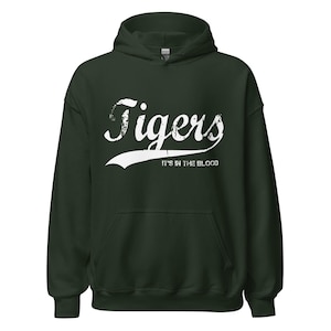 Leicester Tigers It&#39;s in the Blood rugbytop met capuchon