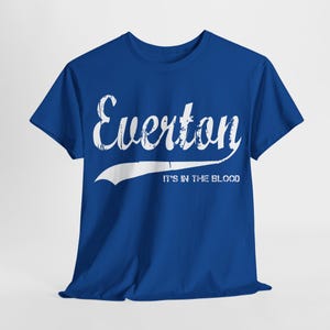 Everton voetbalsupporters T-shirt – Everton fanshirt | Cadeau voetbalshirt