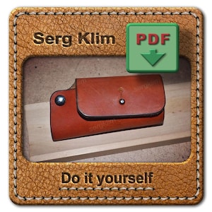 Leder Muster Schlüsselanhänger, Leder Muster Schlüsselanhänger, Muster Vorlage, Leder Diy, Muster PDF, Lederhandwerk Muster, DIY PDF-Download