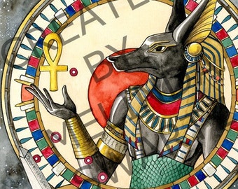 10x20 Print --Egyptian Canis Major