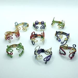Hades Mythology Inspired Adjustable Wire Rings