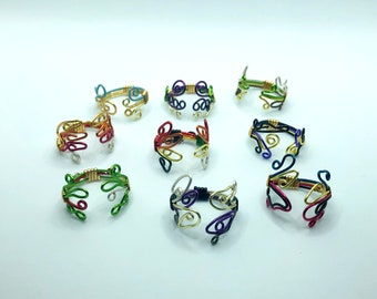 Hades Mythology Inspired Adjustable Wire Rings