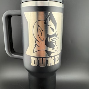 Stanley Quencher - Duke University Engraved Stanley Tumbler