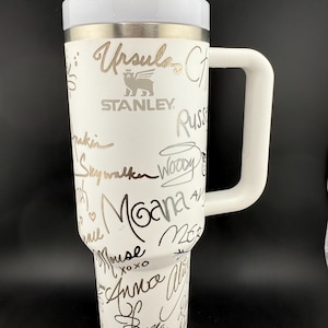 Stanley Quencher Pro Tour - Disney Signature Engraved Tumber
