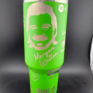 Stanley Quencher - Morgan Wallen Themed Engraved Stanley Tumbler