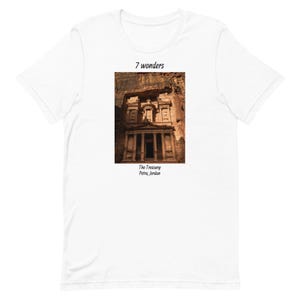 Petra Jordan t-shirt - 7 wonders of the world - The Treasury
