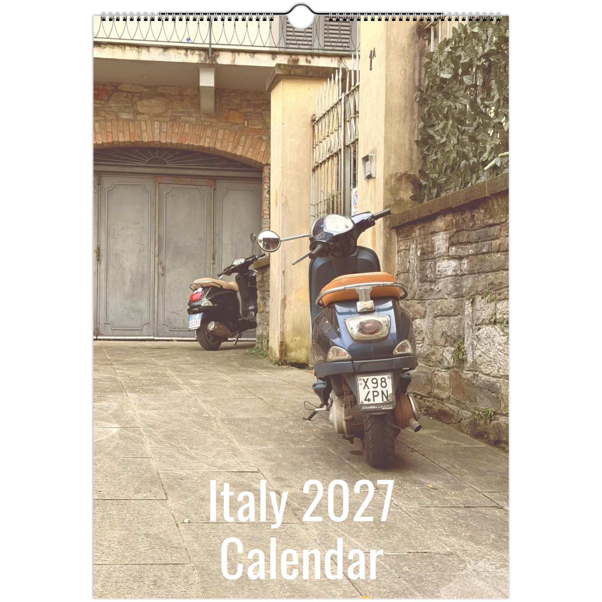 Vespa Calendar - Etsy