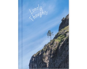 Lonely Thoughts journal Hardcover matte