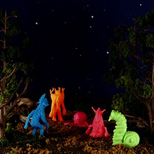 Creature Features: Set of Hand-cast Figures - Etsy