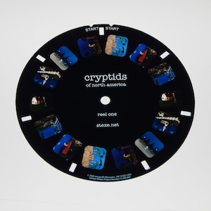 Cryptids of North America: 3D Pictures for View-Master